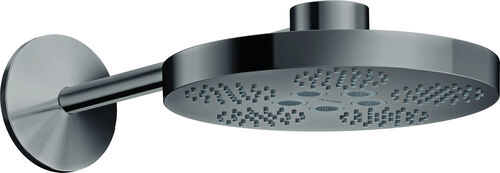 Regenbrause Axor One ½" Polished black chrom