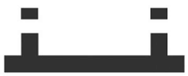 Porta-asciugatoio Renner, per parete laterale, larghezza fino a 90 cm, rettangolare, può essere image number 0