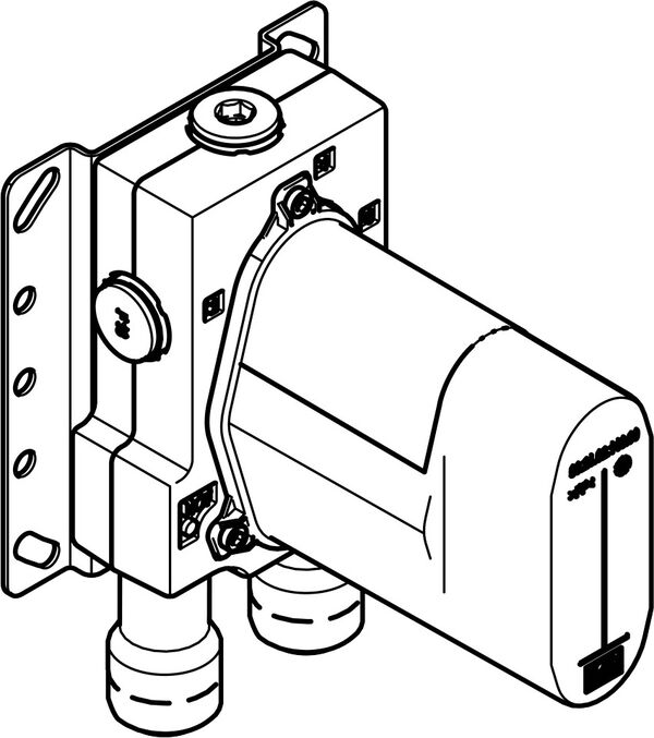Einbaukörper Dornbracht Thermostat 2 Anschlüsse ½" image number 0