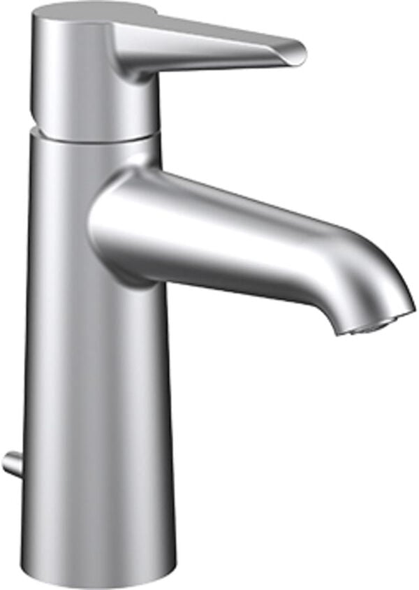 Einlochmischer Laufen Pure Edelstahl matt PVD image number 0