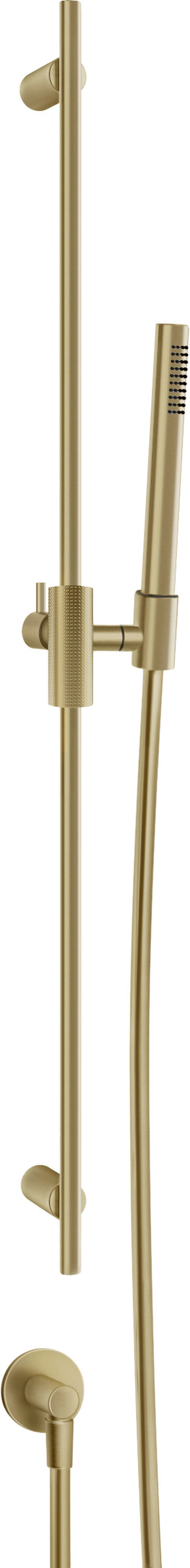 Garniture de douche Gessi Habito Brushed brass Cesello