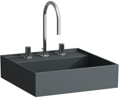 Wandbecken Laufen Kartell graphit matt
