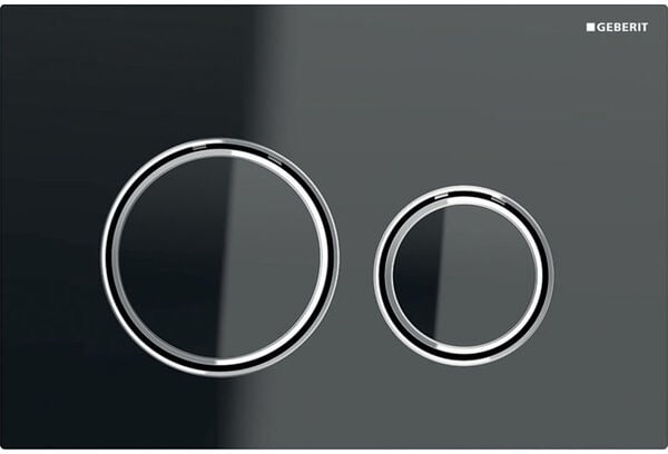 Plaque de d&eacute;clenchement Geberit Sigma50 round Lava image number 0
