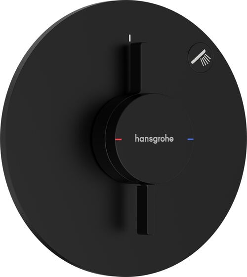 Syst&egrave;me de douche Hansgrohe Duo Turn S Noir mat