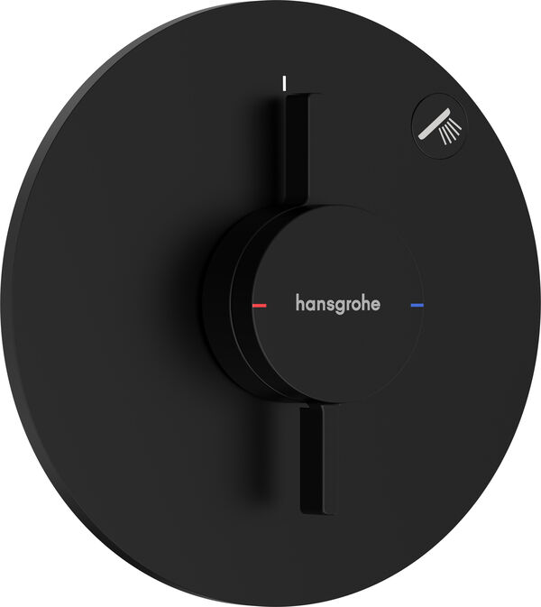 Syst&egrave;me de douche Hansgrohe Duo Turn S Noir mat image number 0