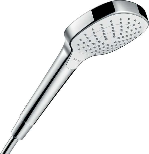 Handbrause Hansgrohe Croma Select E Vario Verchromt-weiss image number 0