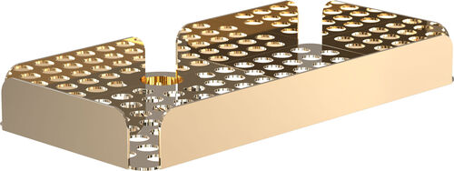 Ripiano per doccia Frost Nova 2 Polished gold