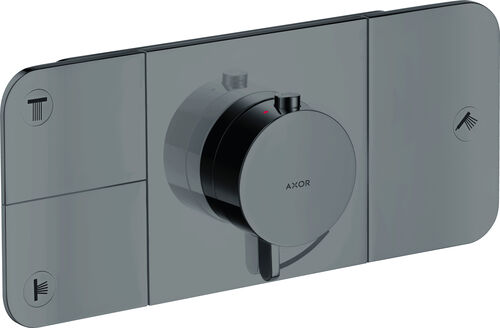 Sistema da doccia Axor One Polished black chrom