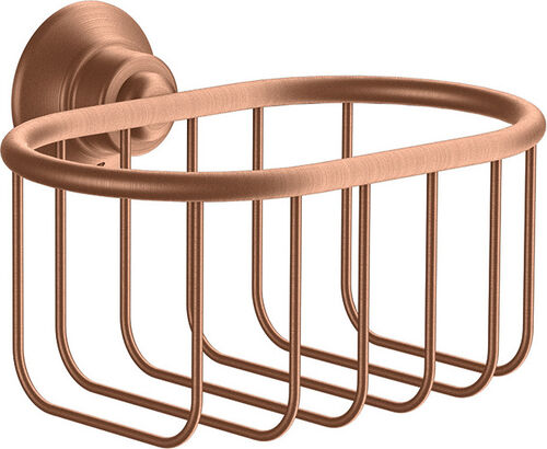 Portasapone a cestino Axor Montreux Brushed red gold