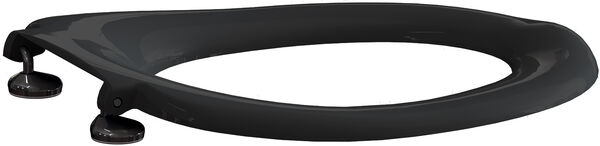 Klosettsitz Eurolux, ohne Deckel Schwarz image number 0