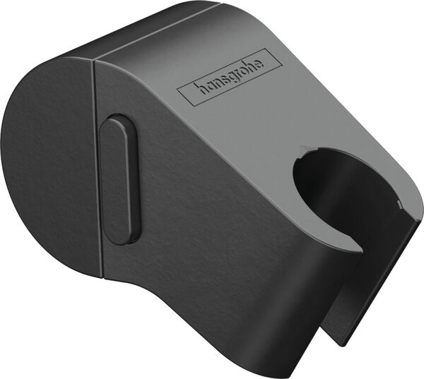 Handbrausehalterung Hansgrohe WallStoris schwarz matt image number 0