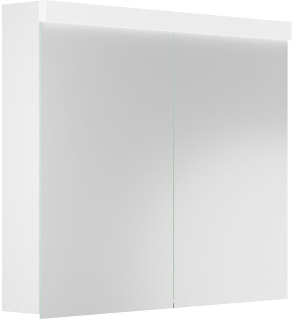 Armadio a specchio Keller Duplex LED, larghezza 900 mm, 450/450, in alto 15,9 W, in basso 8,7 W, image number 0