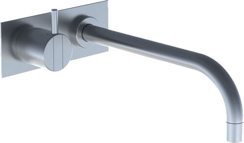 M&eacute;langeur mural-set de montage final Vola Blanc mat