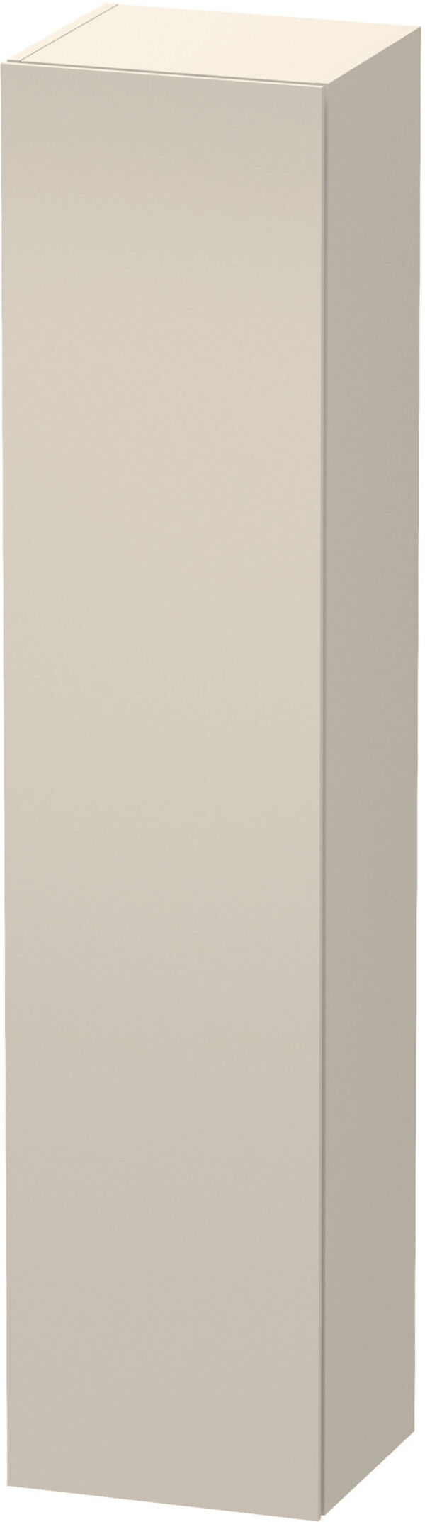 Armoire haute L-Cube Taupe image number 0