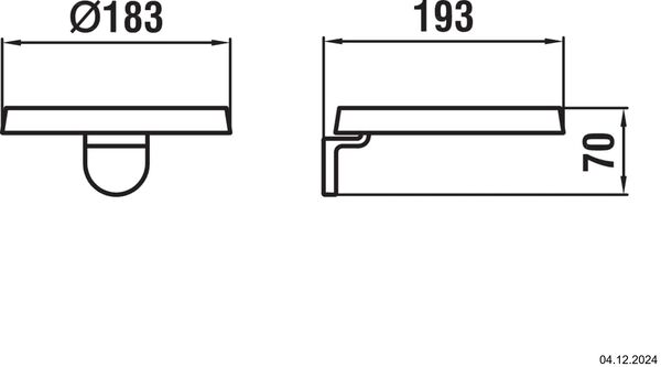 Tablette Laufen Kartell Chrom&eacute; image number 2