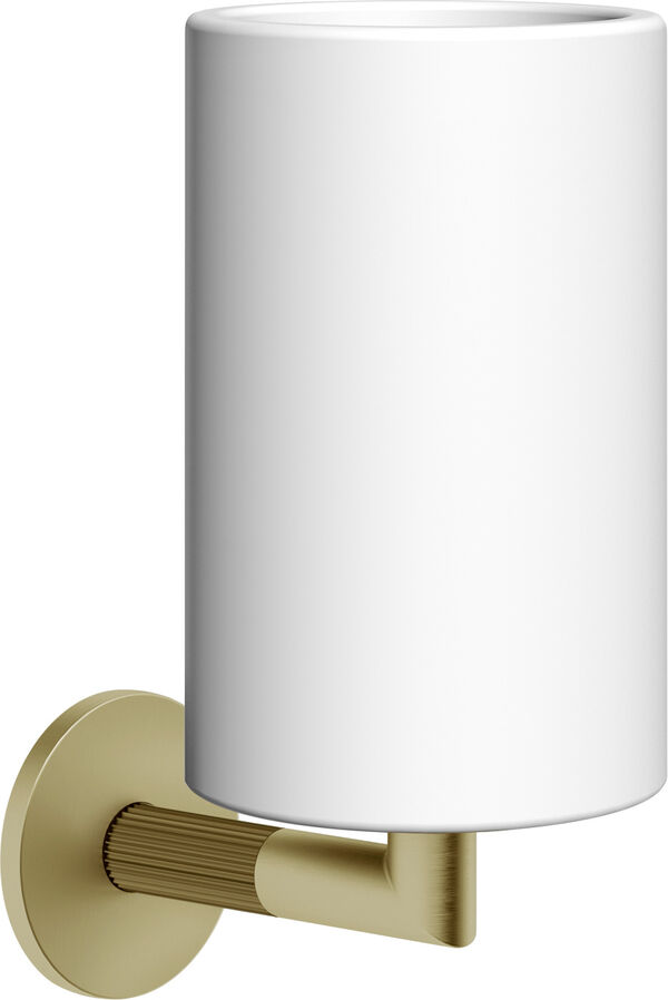 Porte-verre Gessi Ingranaggio brushed brass image number 0