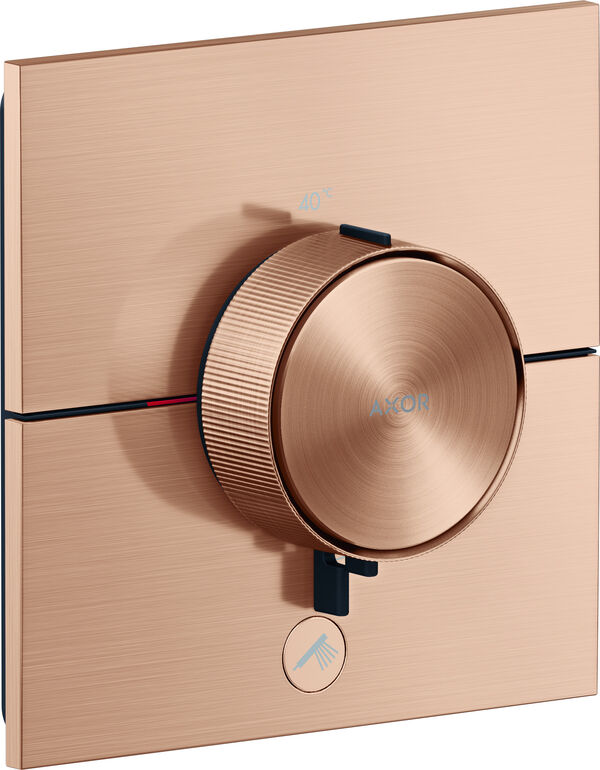 Duschsystem Axor ShowerSelect ID brushed red gold image number 0