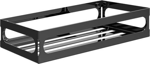 Portasapone a cestino Gessi Rilievo Black metal