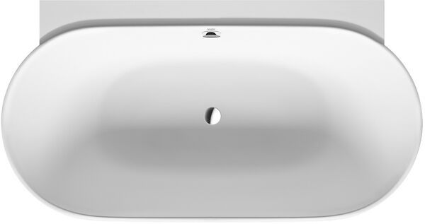 Badewanne Duravit Luv, Vorwandversion 180 x 95 cm Weiss matt image number 0