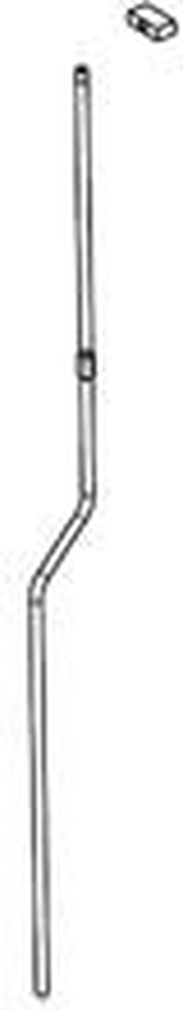 Stanghetta da tirare con pomello, per miscelatore monocomando Gessi Rettangolo 6252 145 - 147 image number 0
