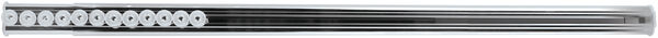Doccia bastone per tende Spirella Scala, 75 - 125 cm, alluminio, raffinato, resistente ai graffi, image number 0