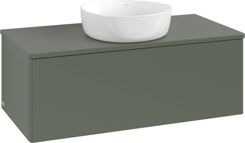 Meuble sous-lavabo Villeroy & Boch Antao Leaf green matt