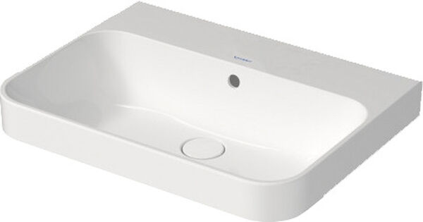 Auflegewaschtisch Duravit Happy D.2 Plus 60 x 46 cm Weiss image number 0
