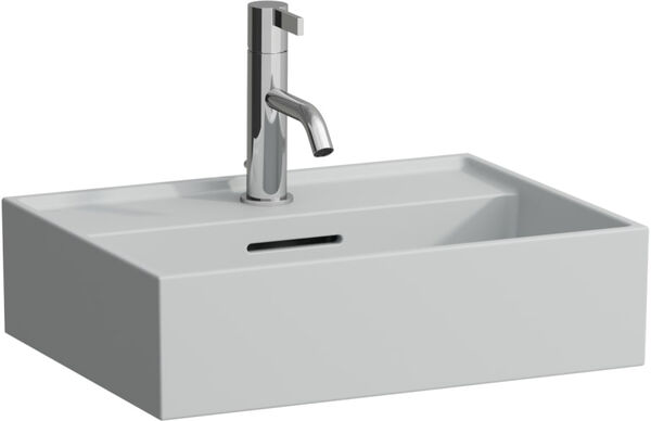 Lavabo Laufen Kartell 45 x 34 cm, con troppopieno con foro per rubinet image number 0