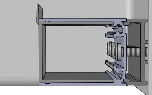 Profilo di ampliamento Duscholux, 10 mm image number 0