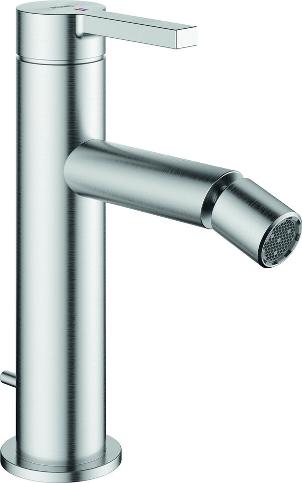 M&eacute;langeur de bidet KWC Ava E Acier inoxydable mat image number 0