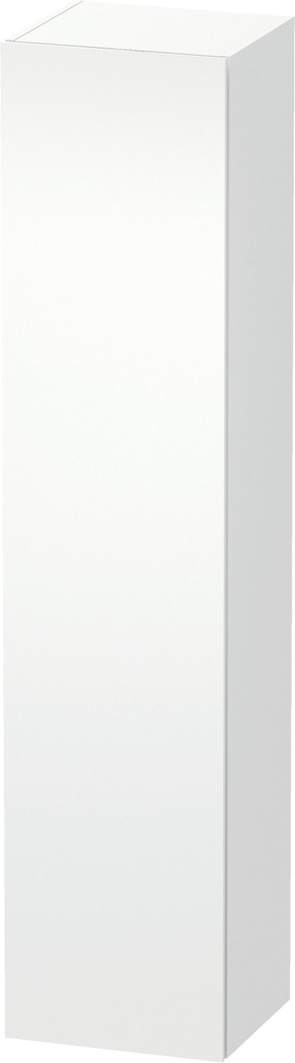 Armoire haute L-Cube blanc mat image number 0