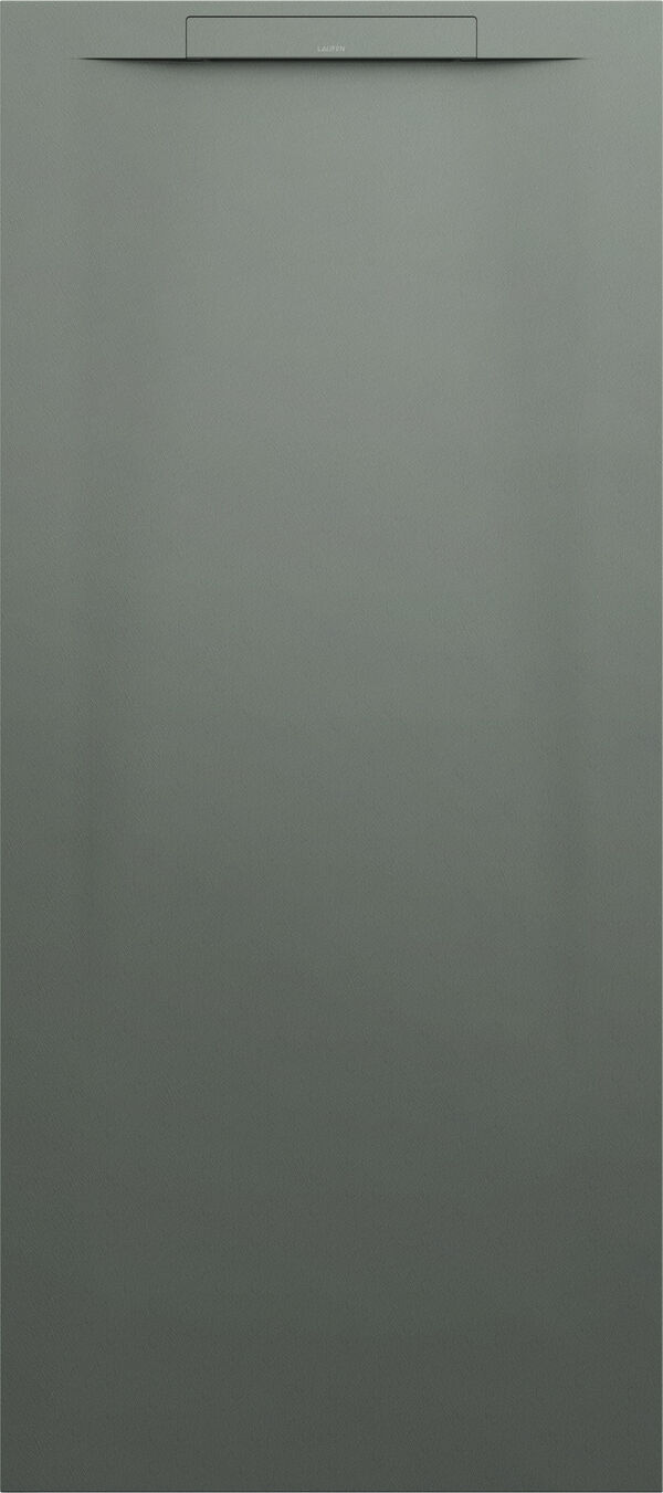 Duschwanne Laufen Pro S Superflach 180 x 80 cm Betongrau matt image number 0