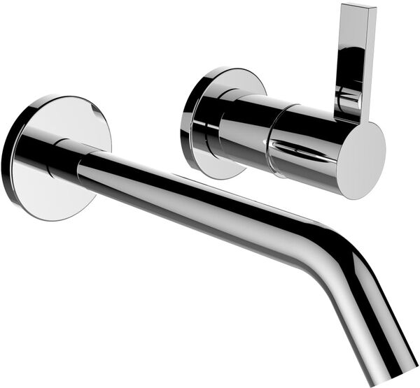 Miscelatore a parete-ad incasso Laufen Kartell, bocca fissa, s 175 mm, rosette rotonde, valore di image number 0