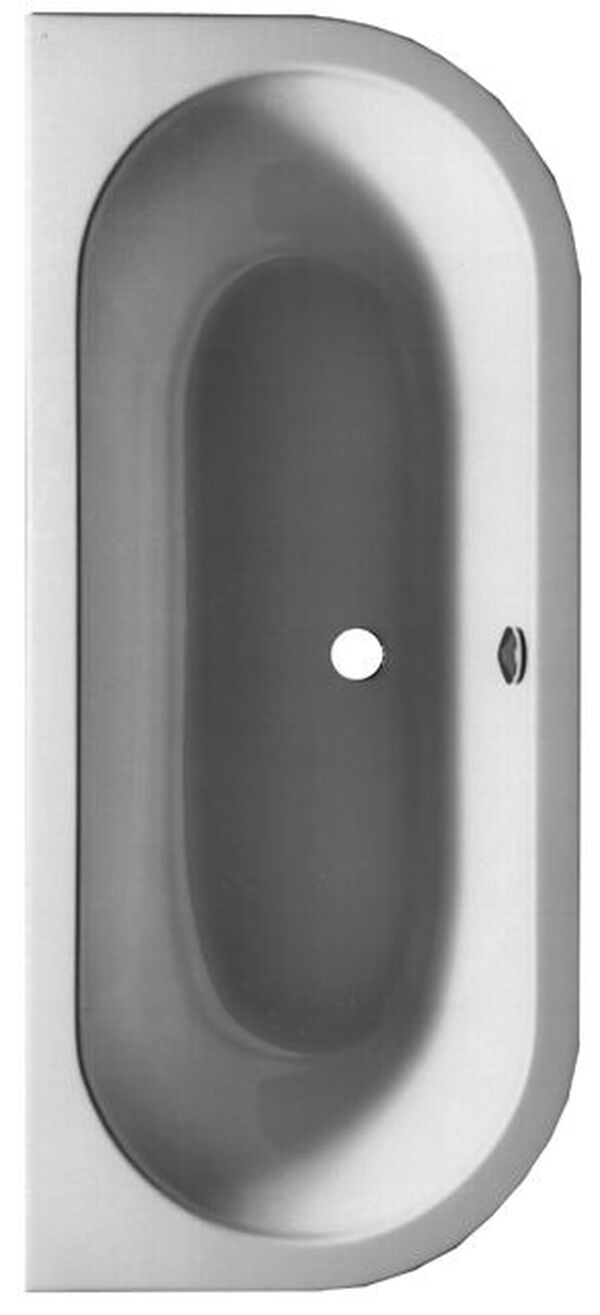 Baignoire Hoesch Happy D. 180 x 80 cm Blanc image number 0