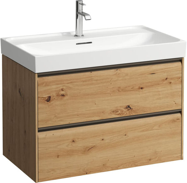 Meuble sous-lavabo Laufen Meda chêne sauvage image number 0