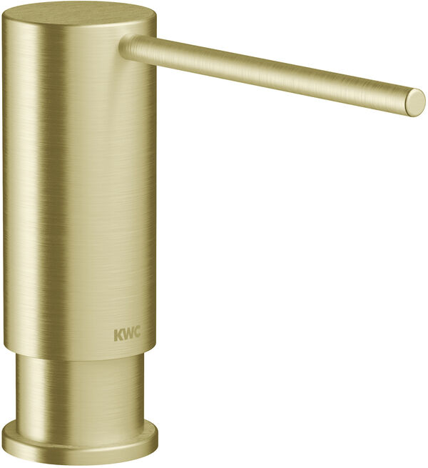 Seifenspender KWC Modern style Brushed gold PVD image number 0