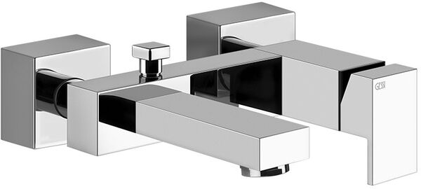 Bademischer Gessi Rettangolo verchromt image number 0