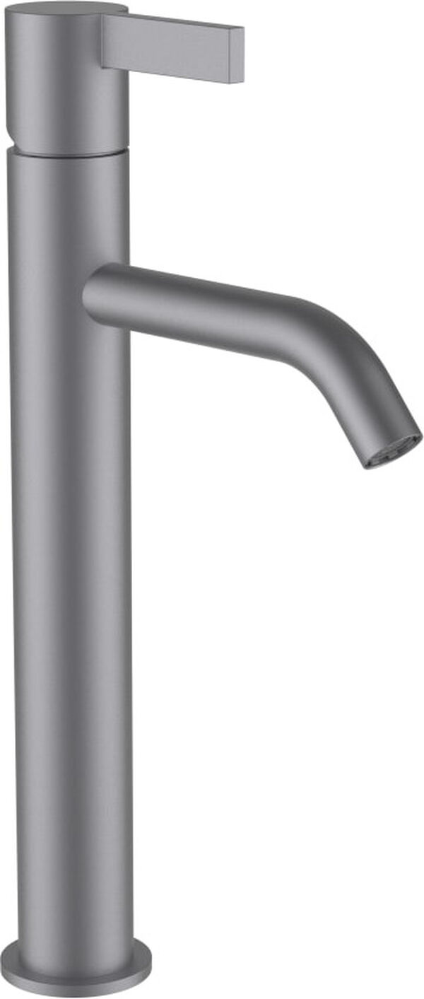 Mitigeur monobloc Laufen Kartell Acier inoxydable mat PVD image number 0