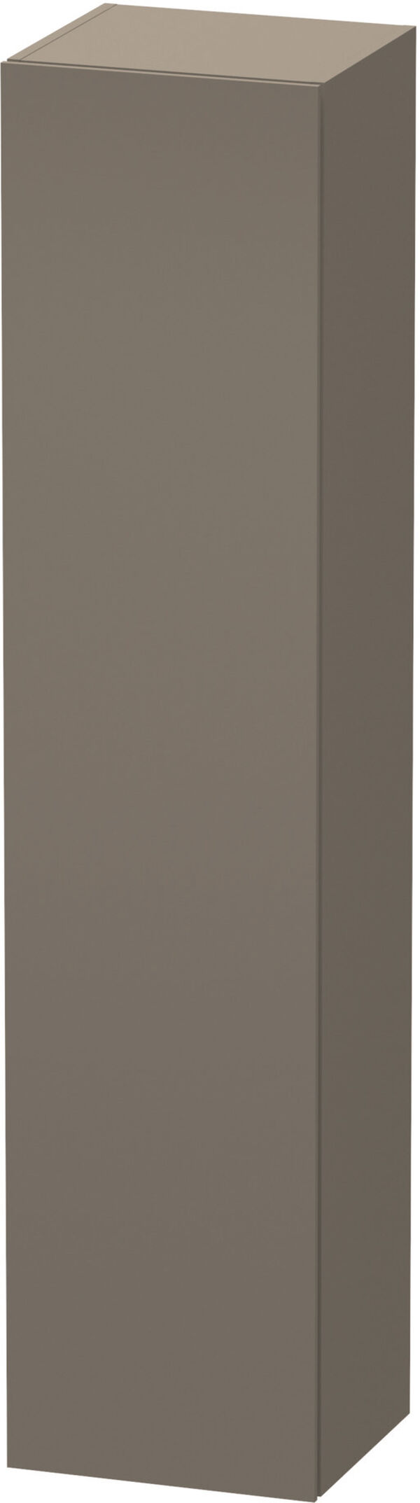 Armoire haute L-Cube Flannel grey satin&eacute; mat image number 0