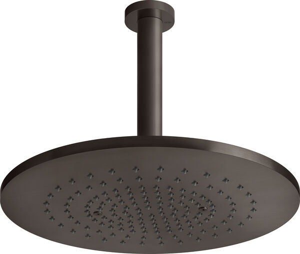 Regenbrause Gessi 316, ½" black Metal brushed flessa image number 0