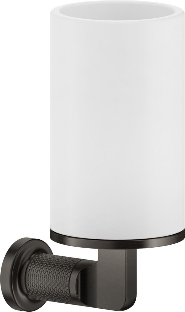 Glashalter Gessi Inciso Black metal brushed image number 0