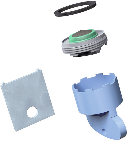 Luftsprudler Hansgrohe verchromt