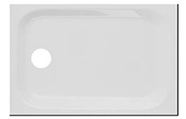 Receveur de douche Schmidlin avec rebords 120 x 80 cm Blanc image number 0