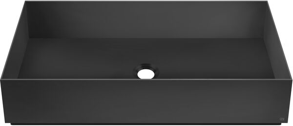 Auflegewaschtisch Gessi 316 schwarz matt image number 0
