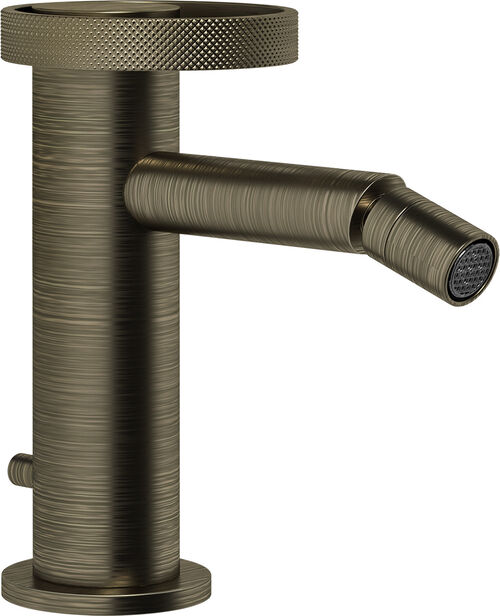 M&eacute;langeur de bidet Gessi Anello Aged bronze