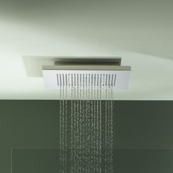 Système de douche Dornbracht Big Rain acier inoxydable mat image number 1