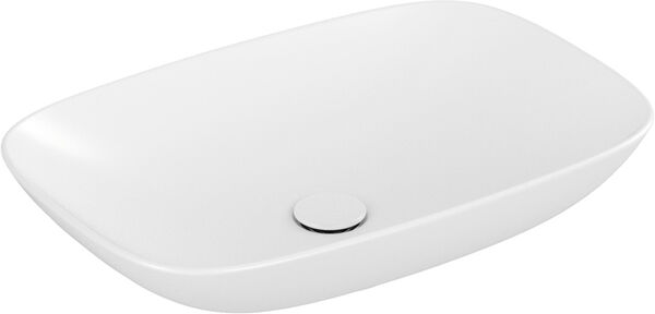 Lavabo &agrave; poser Villeroy & Boch Loop & Friends Stone white mat Cleaneffekt image number 0