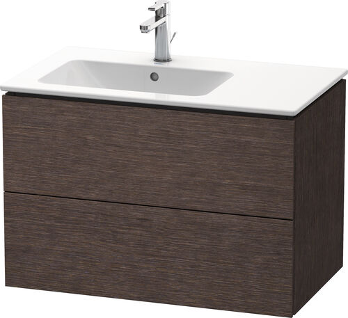 Waschtischmöbel Duravit L-Cube Eiche dunkel gebürstet