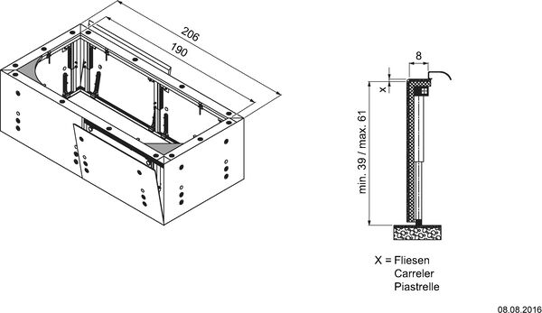 Syst&egrave;me de rev&ecirc;tement ext&eacute;rieur Kaldewei Multiverso image number 0