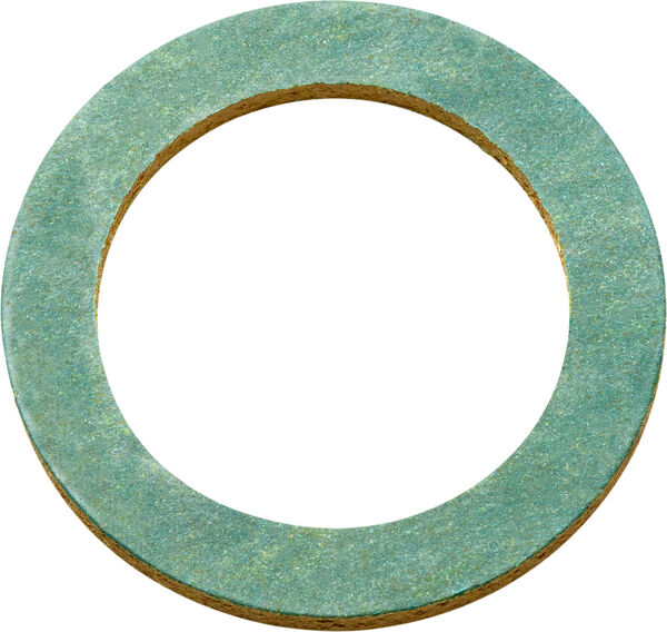 Guarnizione piatto Tesnit spessore 2 mm, per raccordi 39 x 32 mm, 5/4" 10 pezzi image number 0